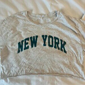 New York Cropped Tee